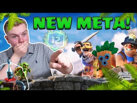 NEW META 12 WIN DECK! Dart Goblin 2.9 Miner Cycle Deck LIVE Grand Challenge Gameplay - Clash Royale