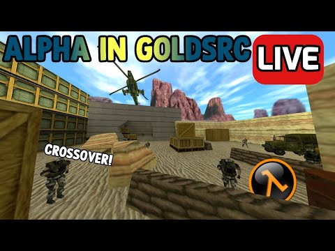 🔴 HALF-LIFE: ALPHA IN GOLDSRC With Viewers