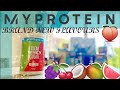 MyProtein BRAND NEW Clear Whey Flavours and HUGE HAUL!