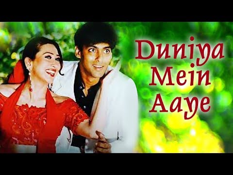 Duniya Mein Aaye | Salman Khan | Rambha | Judwaa Songs | Kumar Sanu | Kavita Krishnamurthy