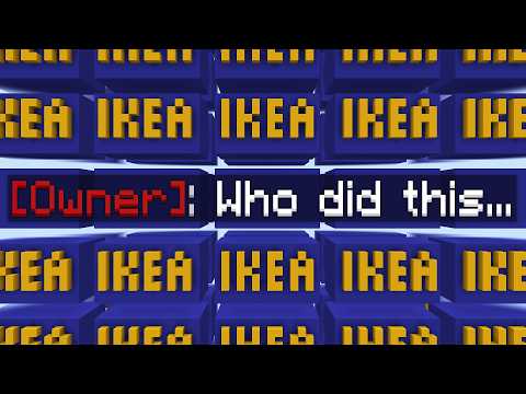 Sneaking Into A Minecraft Server Just To Build IKEAs...