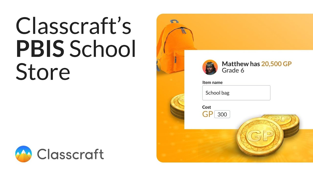 Classcraft’s PBIS School Store
