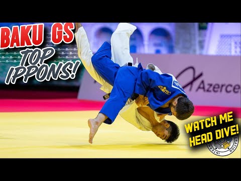Top Ippons - Judo Grand Slam Baku 2022
