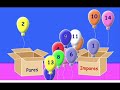 Cristic Tiny Monster Balloons Pares Y Impares Learning With Numbers Even Uneven