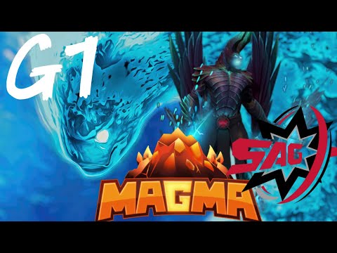 SAG vs MagMa g1 - Morphling, DK, Razor vs Terrorblade, Axe, Leshrac - Ti10 dota2