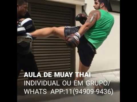 Aulas de MUAY THAI PARTICULAR OU EM GRUPO PROF LINCOLN