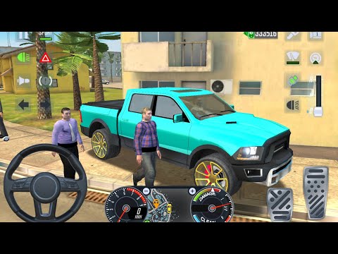 Pickup SUV Driving in Miami 🔥🛻 City Taxi Simulator 2020 - Car Game Android Gameplay