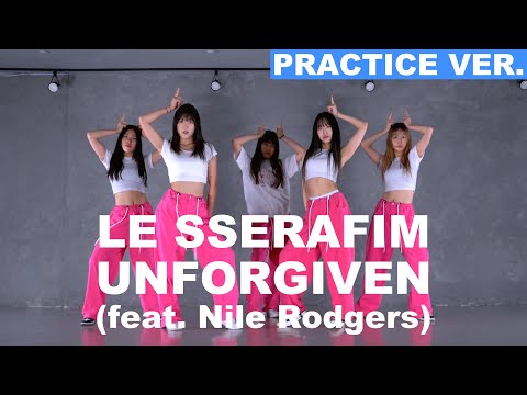 [Kpop Cover Dance] Lessrafim 'Unforgiven practice ver.
