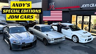 ANDY'S DREAM SPECIAL EDITION JDM CARS COLLECTION HEADED TO USA