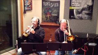 Horn Section Steve Jankowski trumpet Tom Timko sax Jens Wendelboe trombone Latin song