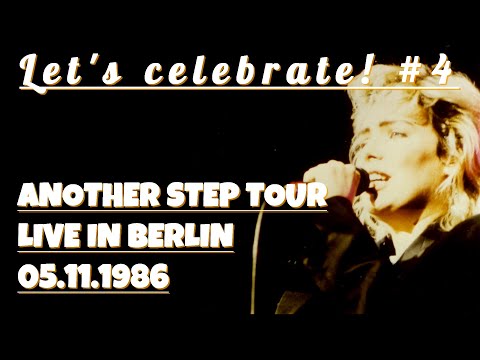 [LET'S CELEBRATE!] #4 Kim Wilde - Another Step Tour [Live in Berlin, 05/11/1986]