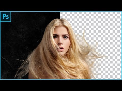 The Best Way And Fastest Way To Select Hair In Adobe Photoshop Cc   New Tutorial 2018