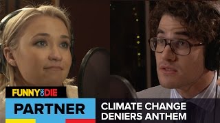 "Climate Change Deniers' Anthem" starring January Jones, Jennette McCurdy, Darren Criss & More