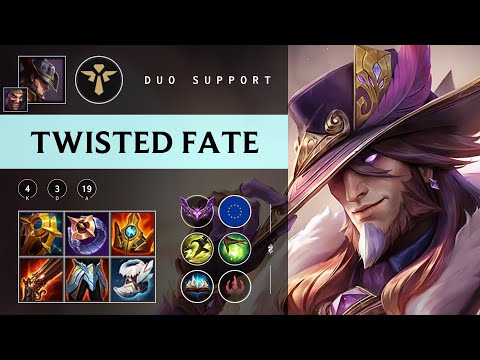 Twisted Fate Support vs Braum - EUW Master Patch 25.24