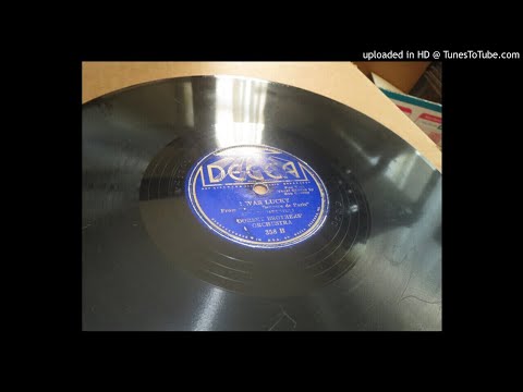 Dorsey Brothers Orchestra "I Was Lucky"  (1934) - Decca 358.