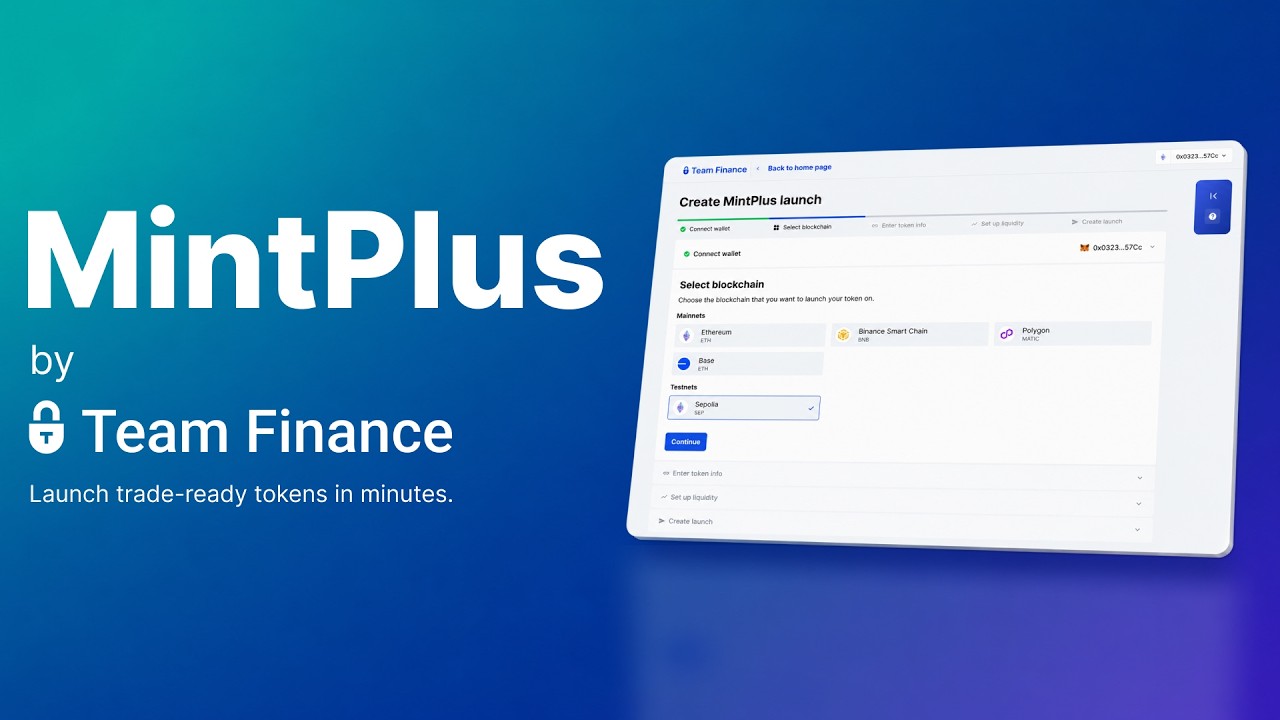MintPlus Is Here: Launch & Lock Tokens for Free (No $150 Fee!)