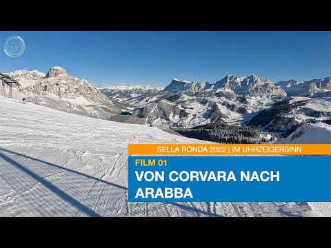 Sella Ronda 2022 | Film 01 | Von Corvara über Piz Boe nach Arabba 4K