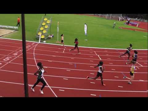 Chloe MAZZONE:  25''41  en SERIE - 200m CAF - CHAMP.  REG. CADETS/JUNIORS MONTGERON, 17 JUIN 2018