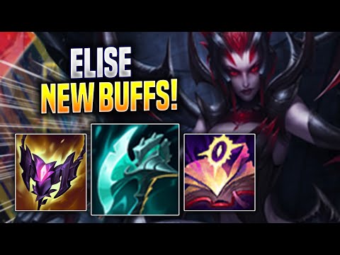 KOREAN CHALLENGER TRIES ELISE WITH NEW BUFFS! - Korean Challenger Plays Elise JUNGLE vs Zed!