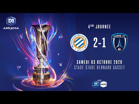 D1 Arkema, J4 : Montpellier HSC - Paris FC (2-1)