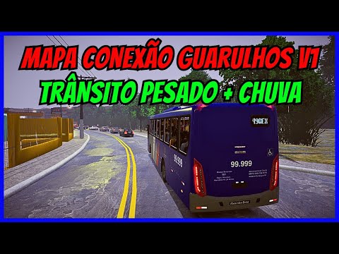 ????Gameplay Mapa Conexão Guarulhos Remake V1 | Proton Bus Simulator | Mods | Simulador | PBSU