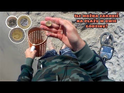 Poszukiwania w Dębkach wykrywaczem. Dobra dniówka na jedzenie :)[ZyjZpasji odc.108]