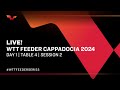 LIVE! | T4 | Day 1 | WTT Feeder Cappadocia 2024 | Session 2