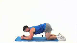 kneeling plank exercise video thumbnail