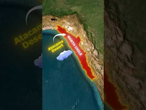 Why 80% of Chile Lives on the “Wrong” Side 🇨🇱🌎