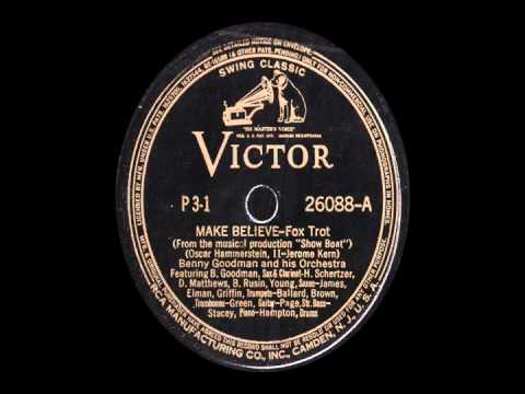 78 RPM: Benny Goodman & his Orchestra - Make Believe