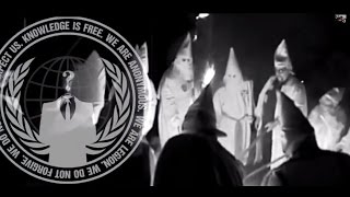 Anonymous to Reveal Identities of 1,000 KKK Members