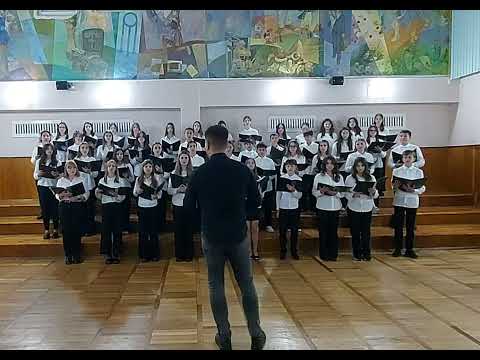 P. Vlaiculescu "Brâul amestecat", Corul "Doinița" IPLT "N. IORGA", RM, Dirijor: Belevac Sergiu