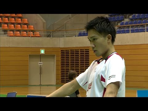 桃田 賢斗（ＮＴＴ東日本） vs 武下 利一（トナミ運輸） MS 準決勝 ランキングサーキット2017