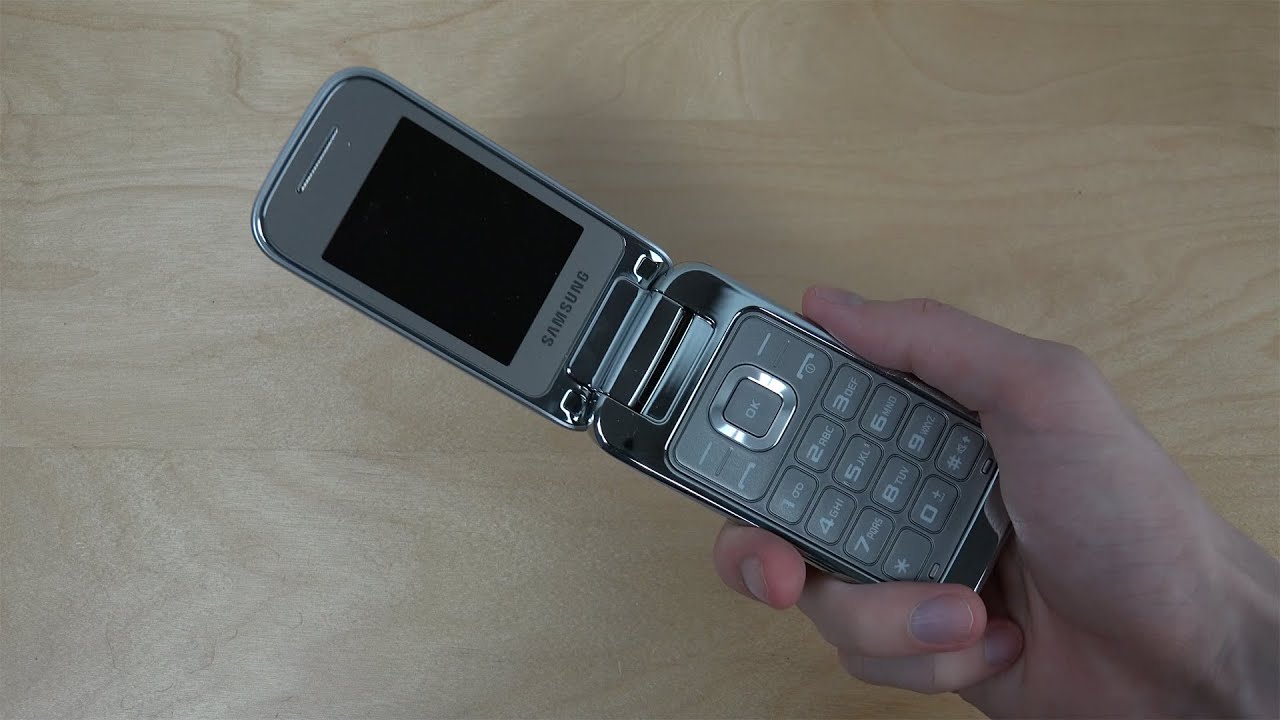 Samsung GT-C3590 Flip Phone - Unboxing (4K)