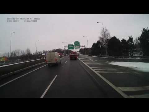 Czech Republic. Motorway D0, Prague-Horní Počernice — Prague-Satalice, 2016, 4x