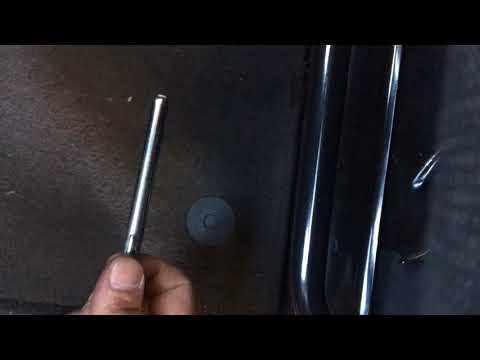 How to remove Ford Transit driver side floor mat