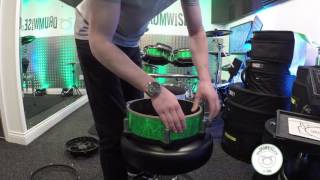 Video thumbnail for How To Apply/Change A Wrap On Roland PD-128 Shell | Roland TD30KV by DrumWise Drum Tuition