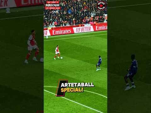 HARRAM BALL? 🤔 | ARTETABALL 🎨 🎨🔥🔥#arsenal #everton #premierleague #footballshorts #viralshorts #coyg
