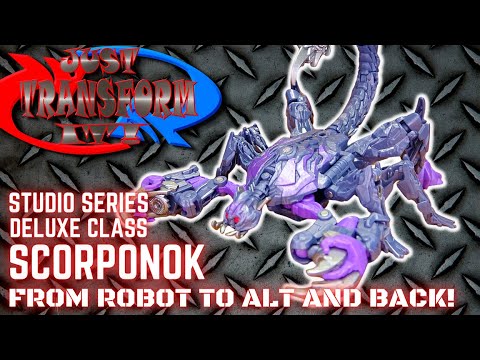 JUST TRANSFORM IT!: Studio Series Deluxe Scorponok (RotB)