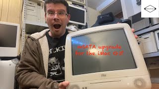 mSATA upgrade for the iMac G3