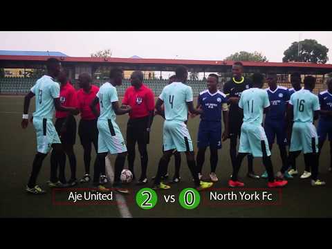 Aje United vs North York Fc