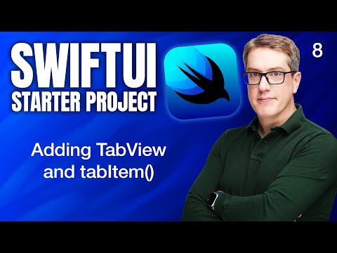 Adding TabView and tabItem() - SwiftUI Starter Project 8/14 thumbnail