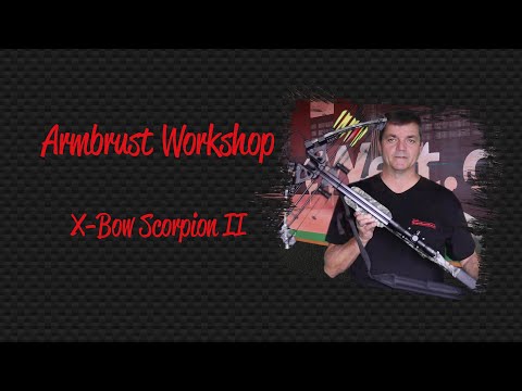 Armbrust Workshop: X-Bow Scorpion II zusammenbauen und Anbauteile montieren