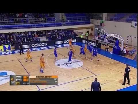 Mega Vizura - MZT Skopje 101 : 82 (02.11.2013 highlights)