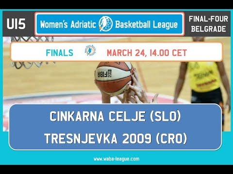 WABA U15 F4 / Beograd / CInkarna Celje - Tresšnjevka