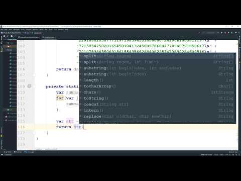 Project Euler Problem 13 Large Sum Java Solution