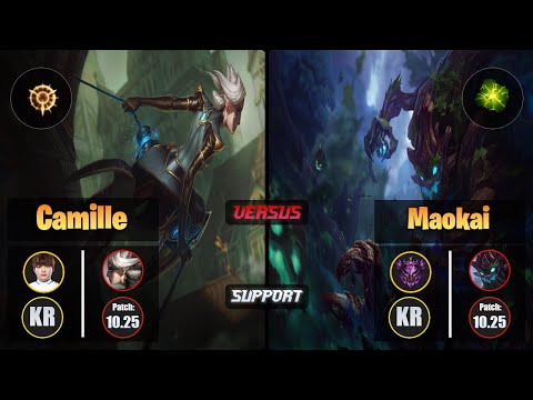 Beryl CAMILLE (Support) [Press the Attack] VS MAOKAI - Master KR Patch 10.25