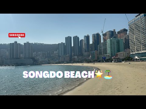 Praia Songdo🌟🏝️