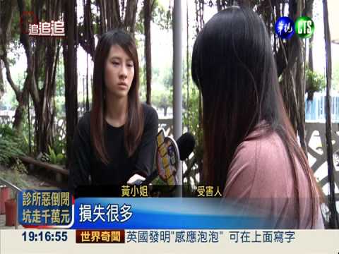 預先收費又歇業 激光醫美坑千萬