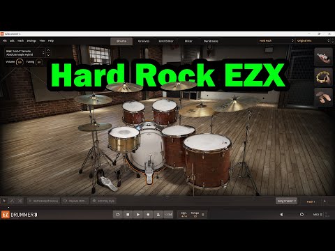 EZDrummer 3 Hard Rock (EZX) Presets Demo 🔥 | Full Sound Test 2025 | iamshane